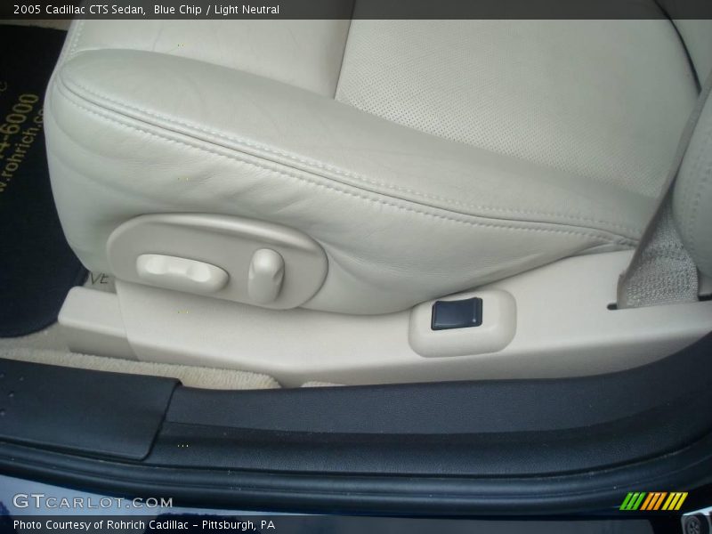 Blue Chip / Light Neutral 2005 Cadillac CTS Sedan