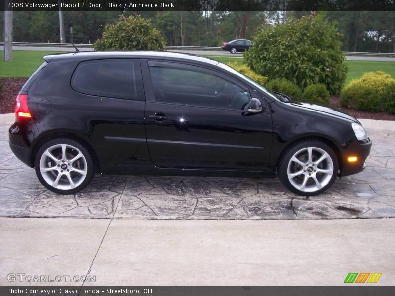 Black / Anthracite Black 2008 Volkswagen Rabbit 2 Door