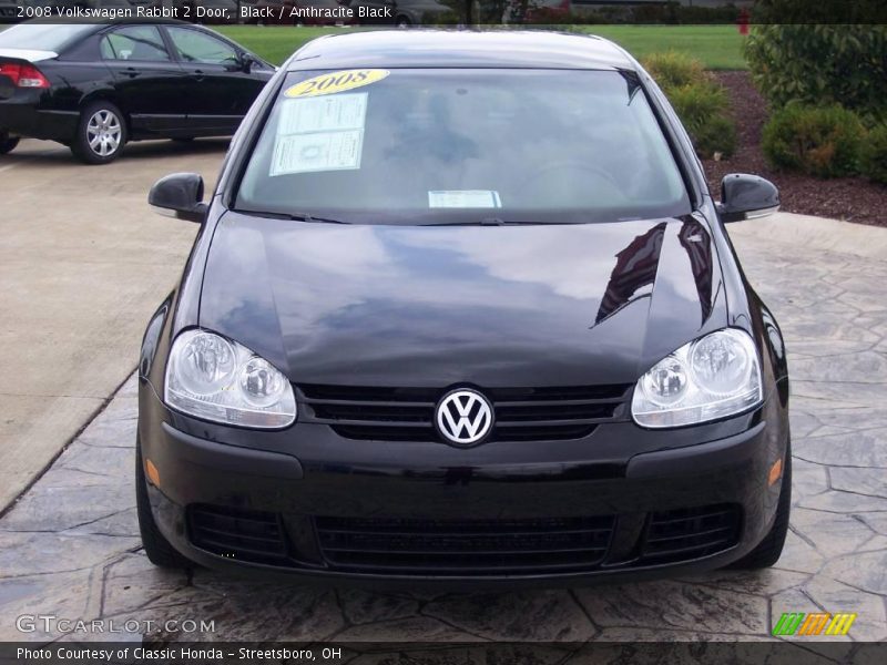 Black / Anthracite Black 2008 Volkswagen Rabbit 2 Door