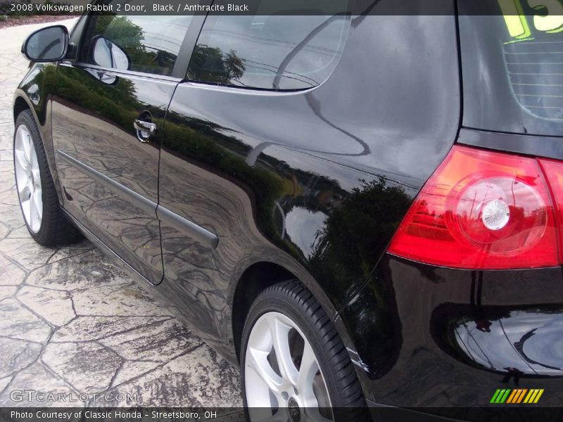 Black / Anthracite Black 2008 Volkswagen Rabbit 2 Door
