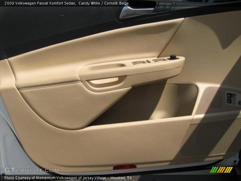 Candy White / Cornsilk Beige 2009 Volkswagen Passat Komfort Sedan