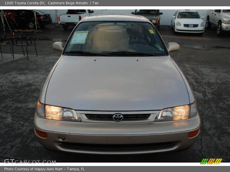 Cashmere Beige Metallic / Tan 1996 Toyota Corolla DX