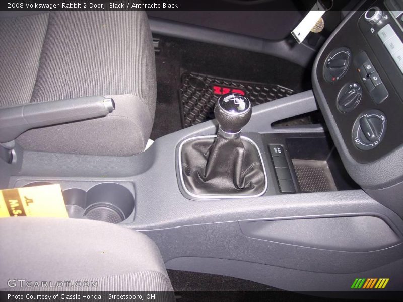Black / Anthracite Black 2008 Volkswagen Rabbit 2 Door