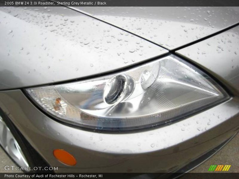 Sterling Grey Metallic / Black 2005 BMW Z4 3.0i Roadster