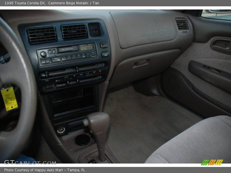 Cashmere Beige Metallic / Tan 1996 Toyota Corolla DX