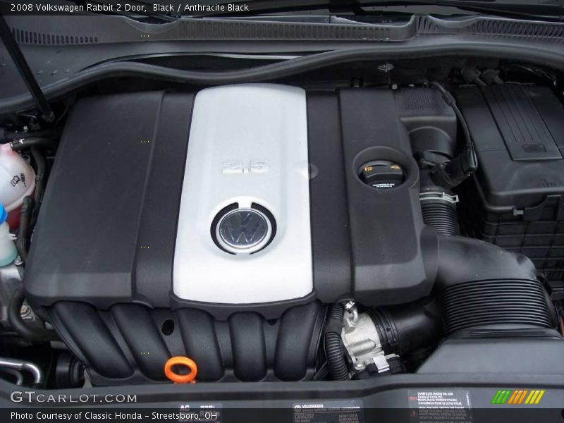 Black / Anthracite Black 2008 Volkswagen Rabbit 2 Door