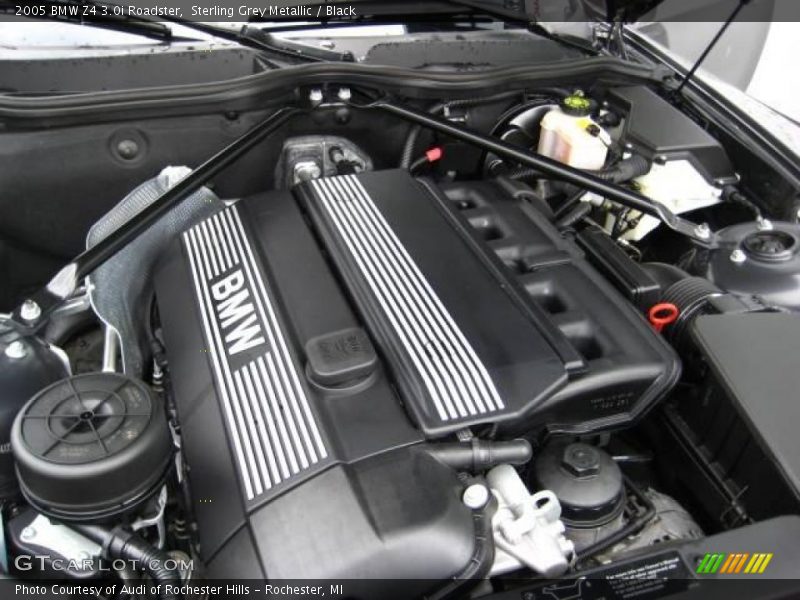 Sterling Grey Metallic / Black 2005 BMW Z4 3.0i Roadster