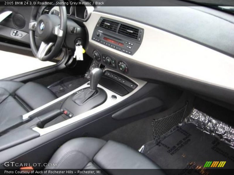 Sterling Grey Metallic / Black 2005 BMW Z4 3.0i Roadster