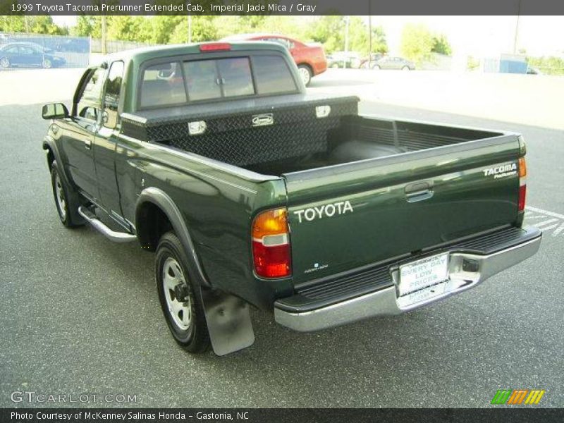 Imperial Jade Mica / Gray 1999 Toyota Tacoma Prerunner Extended Cab