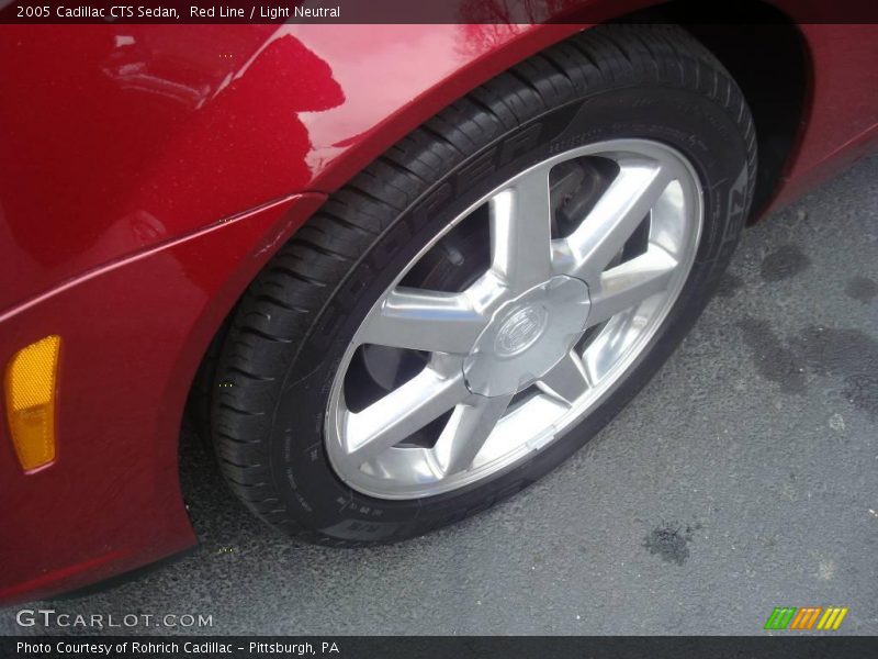 Red Line / Light Neutral 2005 Cadillac CTS Sedan