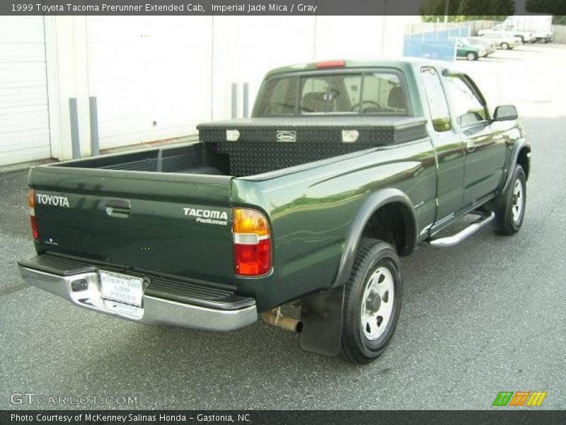 Imperial Jade Mica / Gray 1999 Toyota Tacoma Prerunner Extended Cab