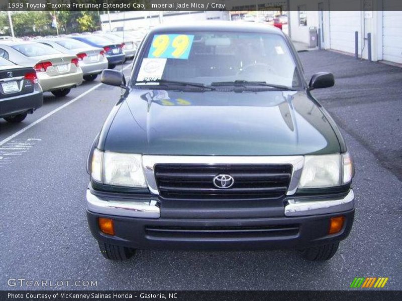 Imperial Jade Mica / Gray 1999 Toyota Tacoma Prerunner Extended Cab