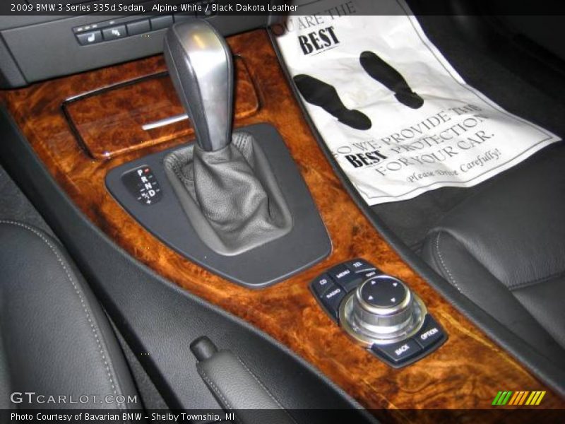 Alpine White / Black Dakota Leather 2009 BMW 3 Series 335d Sedan