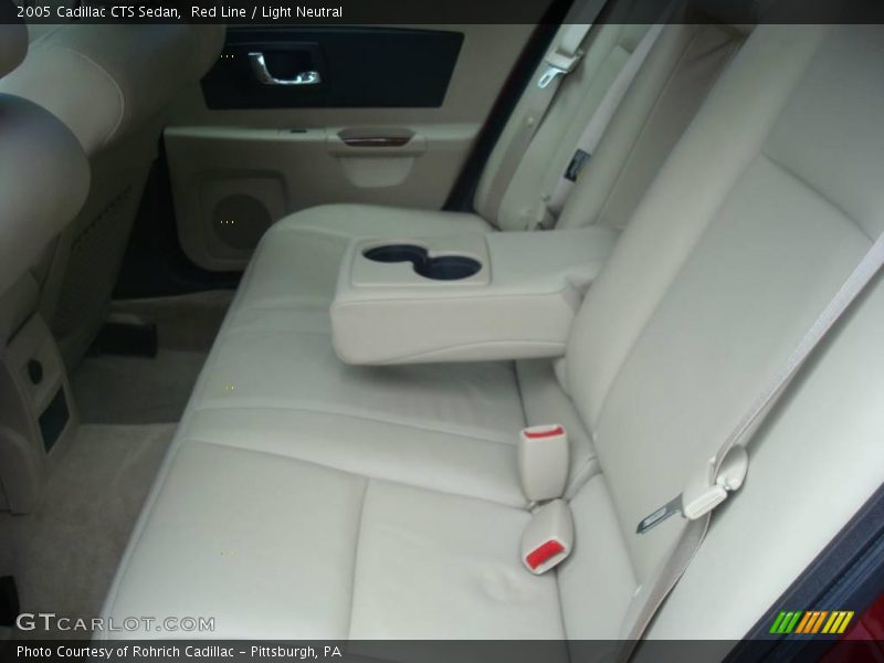 Red Line / Light Neutral 2005 Cadillac CTS Sedan