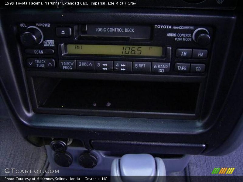 Imperial Jade Mica / Gray 1999 Toyota Tacoma Prerunner Extended Cab