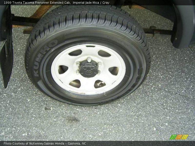 Imperial Jade Mica / Gray 1999 Toyota Tacoma Prerunner Extended Cab