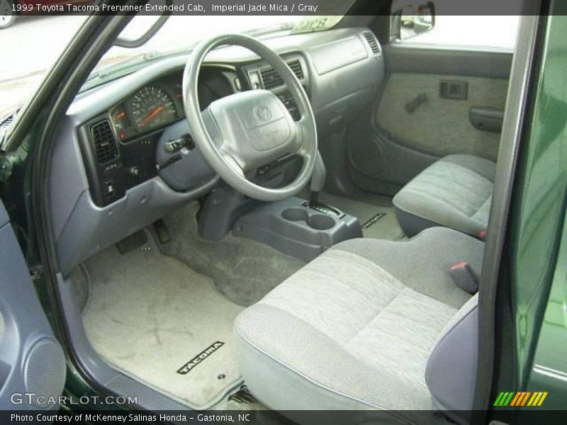 Imperial Jade Mica / Gray 1999 Toyota Tacoma Prerunner Extended Cab