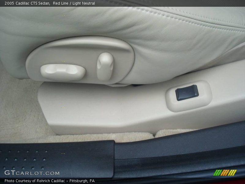 Red Line / Light Neutral 2005 Cadillac CTS Sedan