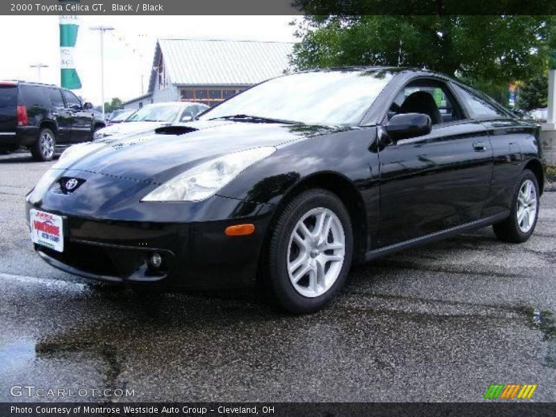 Black / Black 2000 Toyota Celica GT