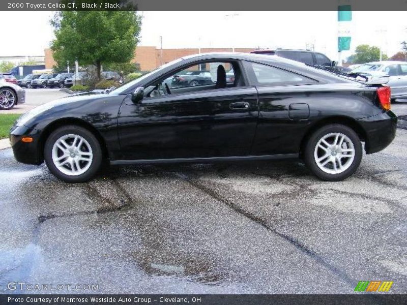 Black / Black 2000 Toyota Celica GT