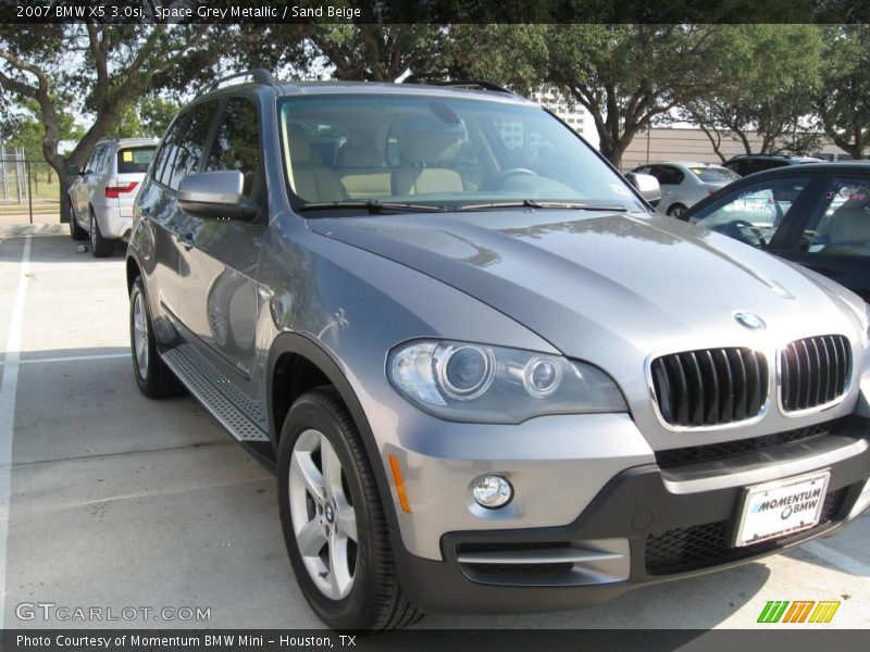 Space Grey Metallic / Sand Beige 2007 BMW X5 3.0si