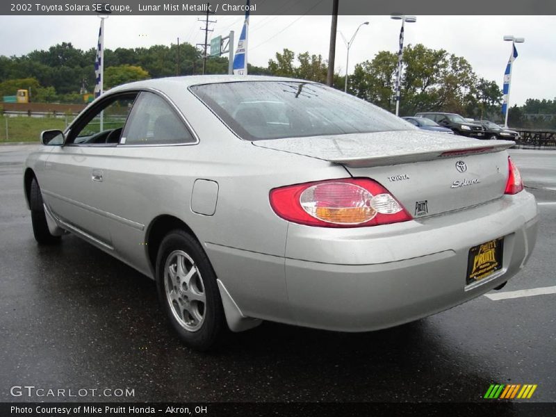 Lunar Mist Metallic / Charcoal 2002 Toyota Solara SE Coupe