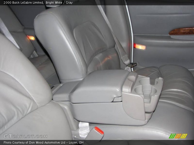 Bright White / Gray 2000 Buick LeSabre Limited