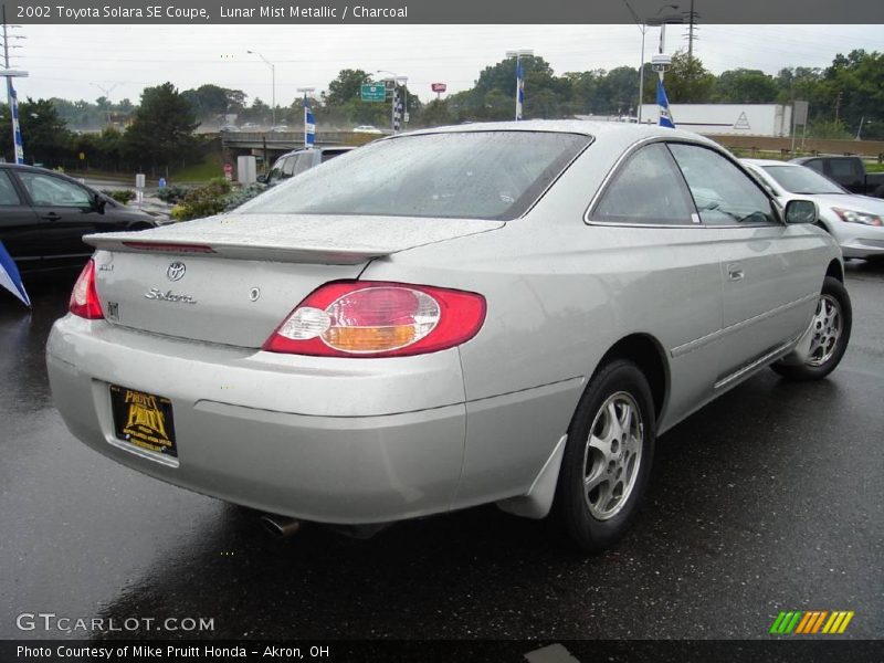 Lunar Mist Metallic / Charcoal 2002 Toyota Solara SE Coupe