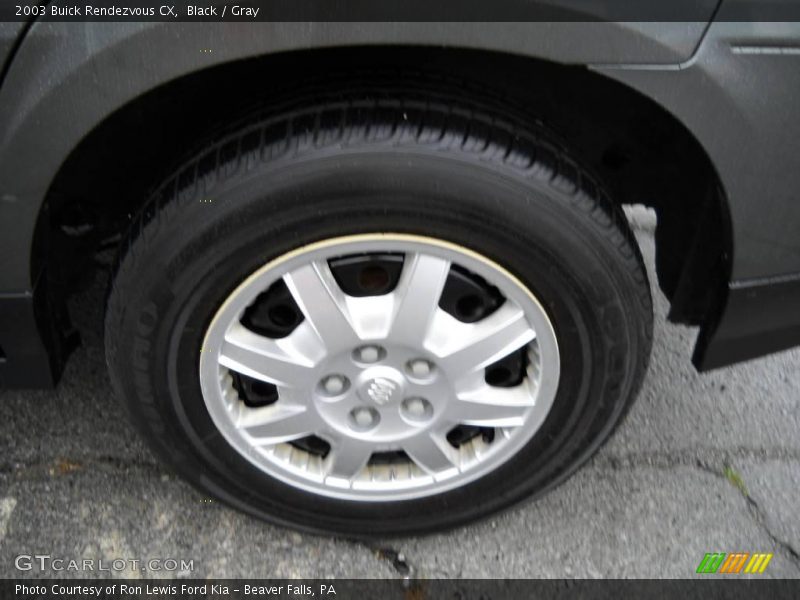 Black / Gray 2003 Buick Rendezvous CX