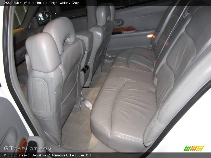 Bright White / Gray 2000 Buick LeSabre Limited