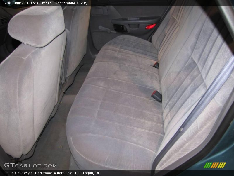 Bright White / Gray 2000 Buick LeSabre Limited