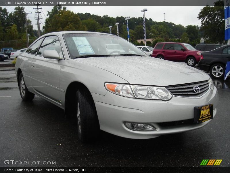 Lunar Mist Metallic / Charcoal 2002 Toyota Solara SE Coupe