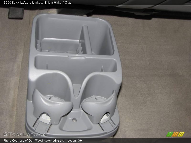 Bright White / Gray 2000 Buick LeSabre Limited