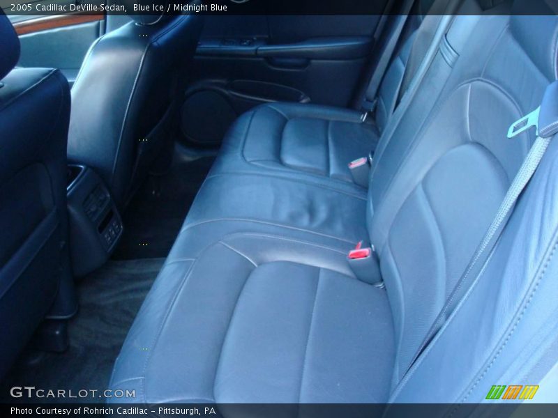 Blue Ice / Midnight Blue 2005 Cadillac DeVille Sedan