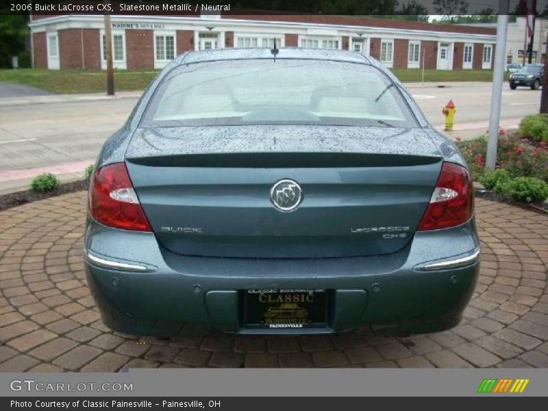 Slatestone Metallic / Neutral 2006 Buick LaCrosse CXS