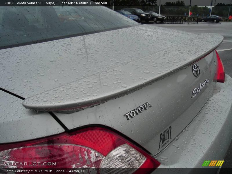 Lunar Mist Metallic / Charcoal 2002 Toyota Solara SE Coupe