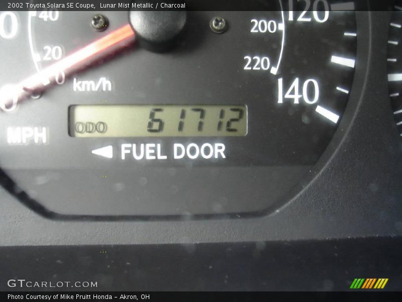 Lunar Mist Metallic / Charcoal 2002 Toyota Solara SE Coupe