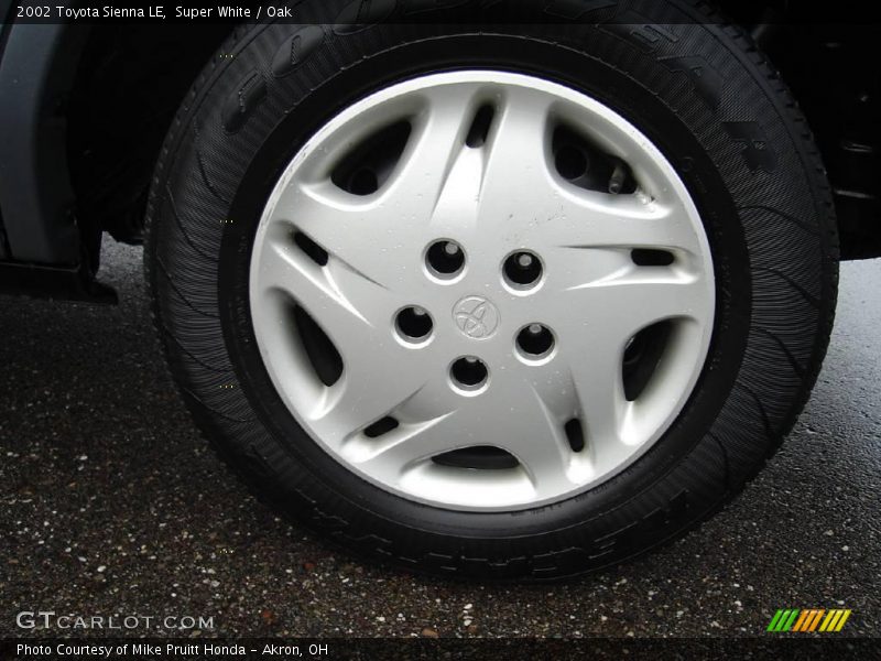 Super White / Oak 2002 Toyota Sienna LE