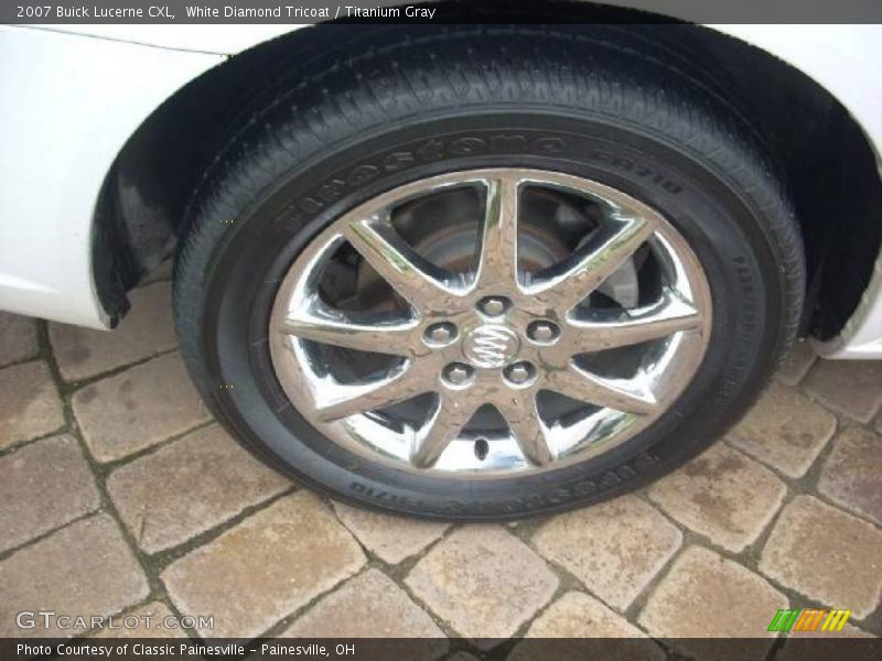 White Diamond Tricoat / Titanium Gray 2007 Buick Lucerne CXL