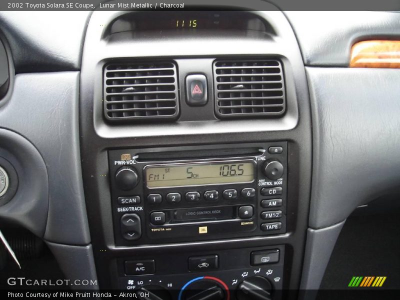 Lunar Mist Metallic / Charcoal 2002 Toyota Solara SE Coupe