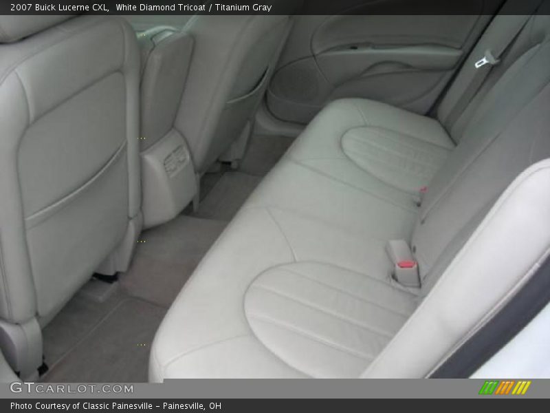 White Diamond Tricoat / Titanium Gray 2007 Buick Lucerne CXL