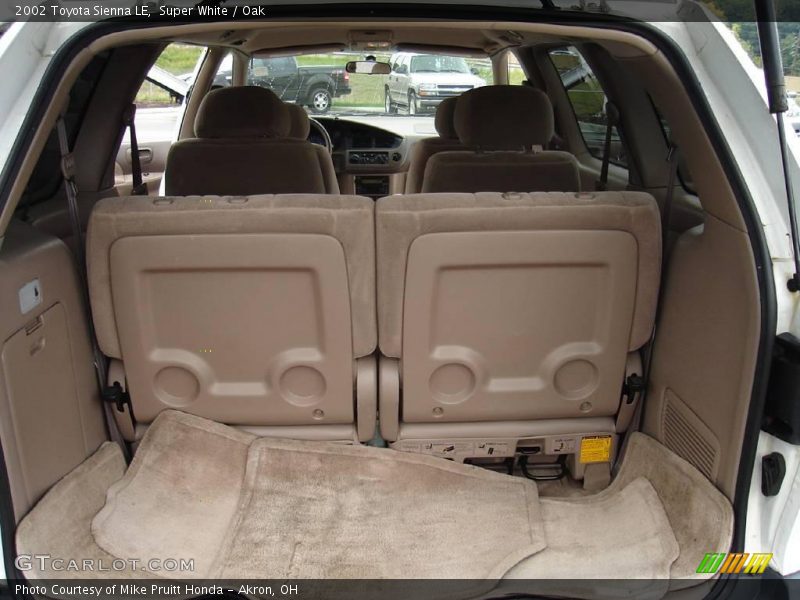 Super White / Oak 2002 Toyota Sienna LE
