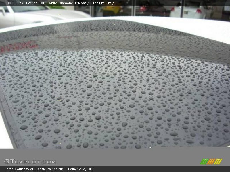 White Diamond Tricoat / Titanium Gray 2007 Buick Lucerne CXL