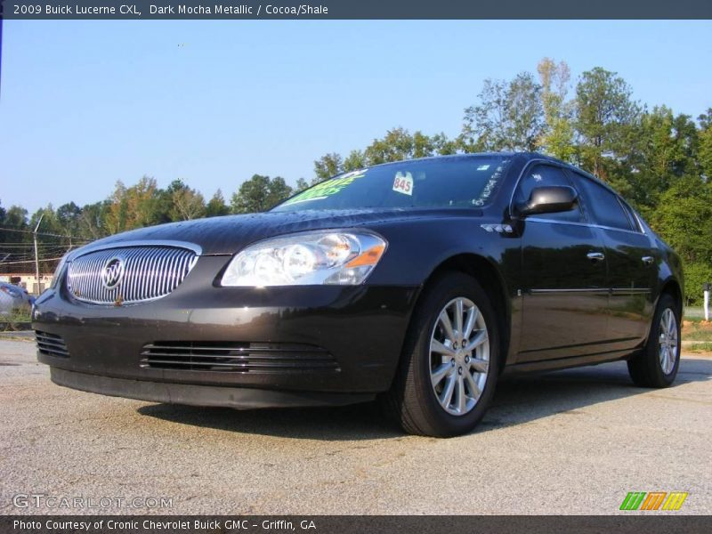 Dark Mocha Metallic / Cocoa/Shale 2009 Buick Lucerne CXL