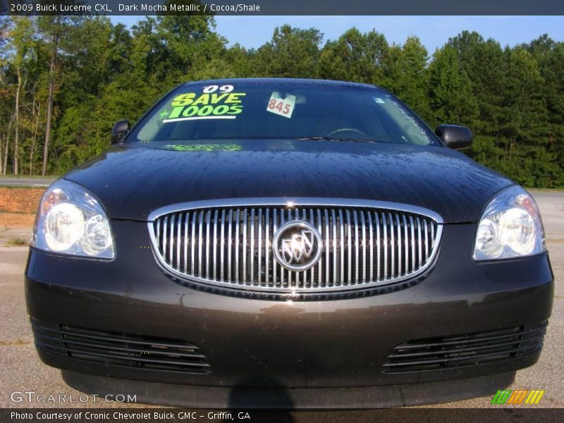 Dark Mocha Metallic / Cocoa/Shale 2009 Buick Lucerne CXL