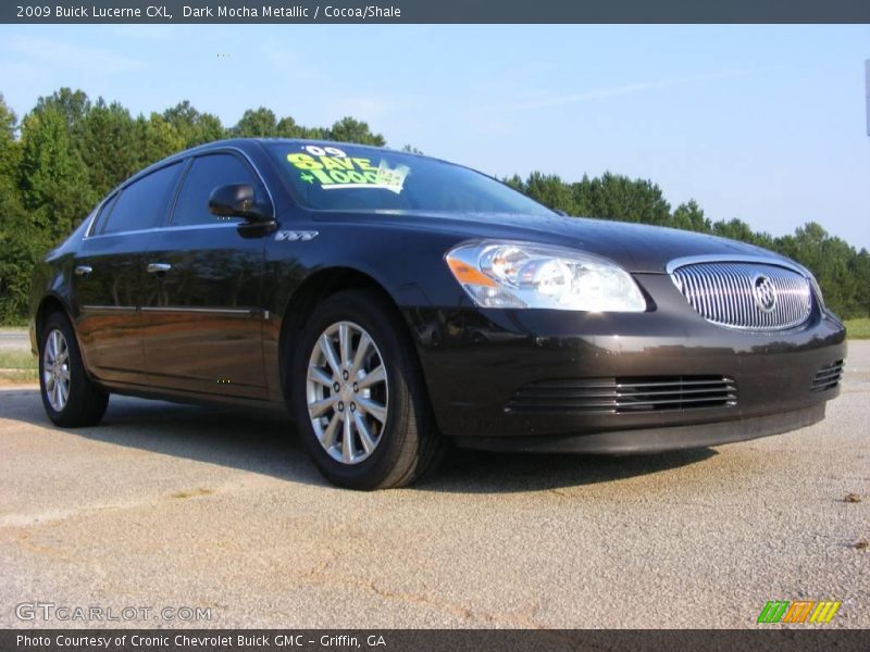 Dark Mocha Metallic / Cocoa/Shale 2009 Buick Lucerne CXL