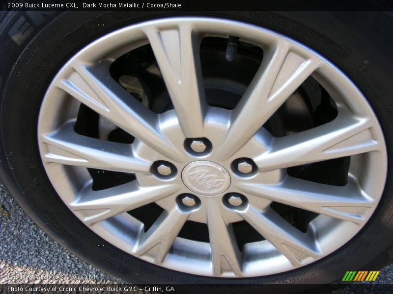 Dark Mocha Metallic / Cocoa/Shale 2009 Buick Lucerne CXL