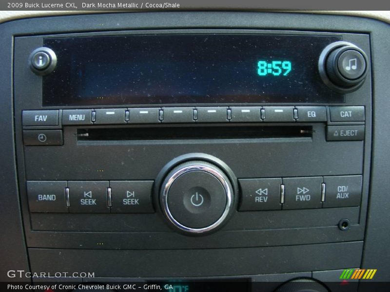 Dark Mocha Metallic / Cocoa/Shale 2009 Buick Lucerne CXL