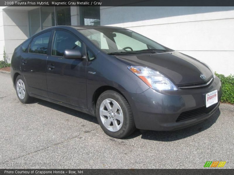 Magnetic Gray Metallic / Gray 2008 Toyota Prius Hybrid
