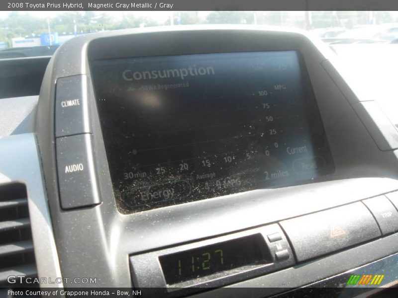 Magnetic Gray Metallic / Gray 2008 Toyota Prius Hybrid
